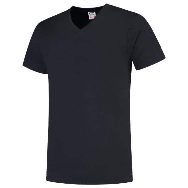 Tricorp T-Shirt V Hals Slim Fit Navy (2 stuks)