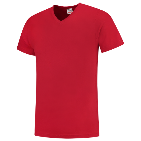 Tricorp T-Shirt V Hals Slim Fit Red (2 stuks)