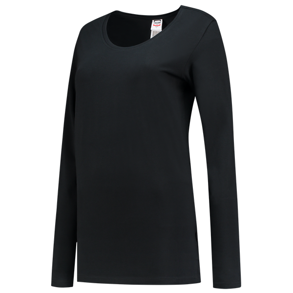 Tricorp T-Shirt Lange Mouw Dames Black