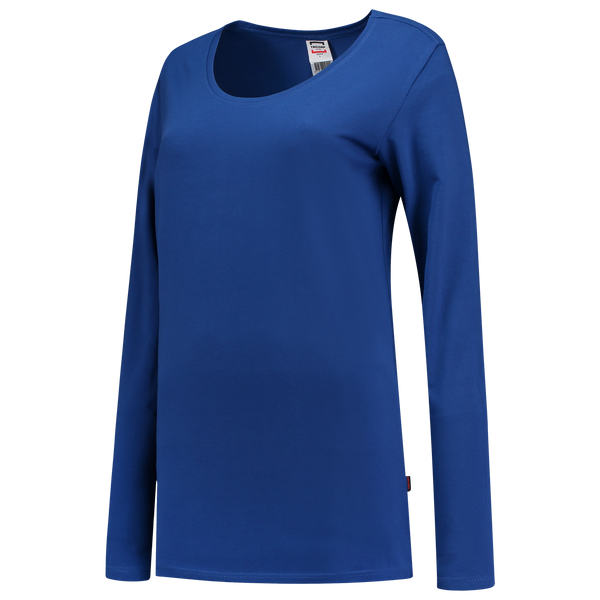 Tricorp T-Shirt Lange Mouw Dames Royalblue
