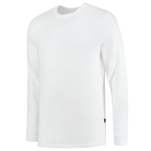 Tricorp T-Shirt Lange Mouw 60°C Wasbaar White
