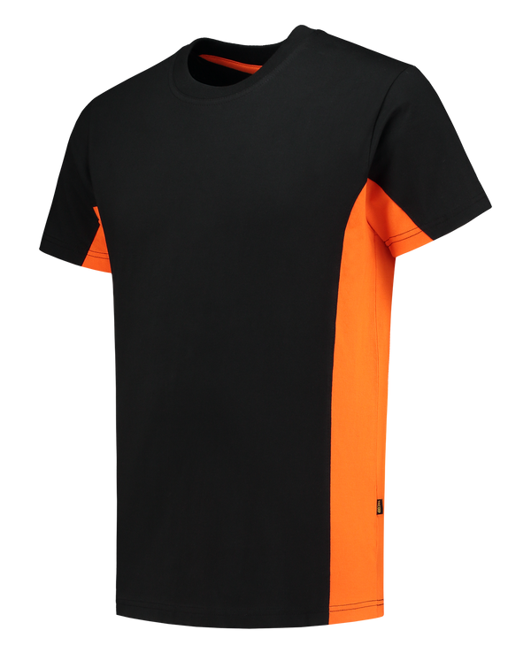 Tricorp T-Shirt Bicolor Black-Orange