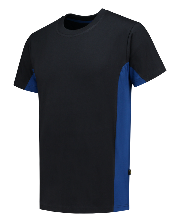 Tricorp T-Shirt Bicolor Navy-Royalblue