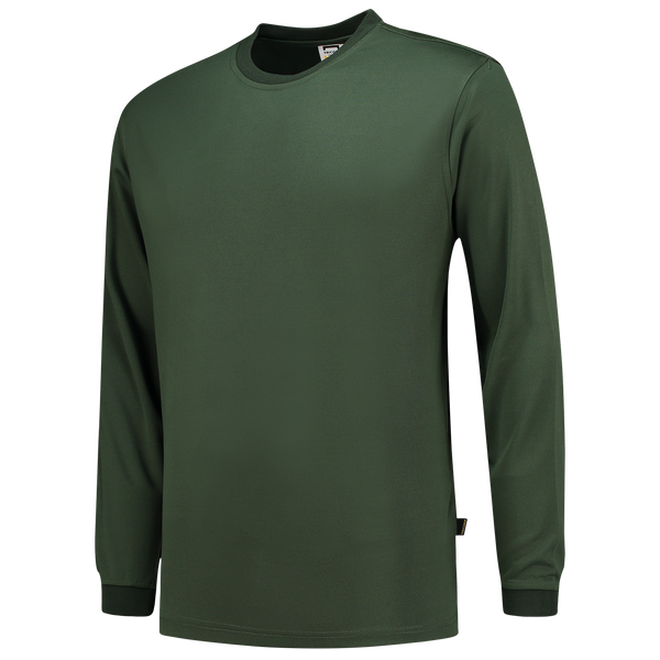 Tricorp T-Shirt UV Block Cooldry Lange Mouw Bottlegreen
