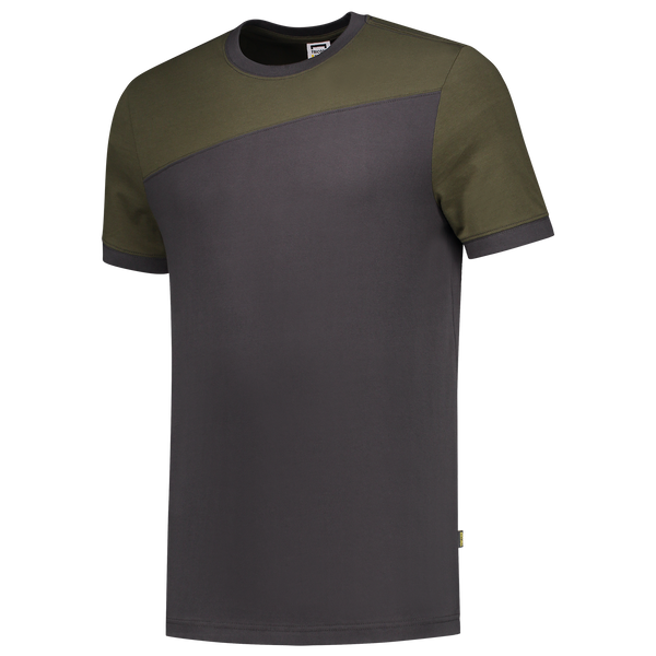 Tricorp T-Shirt Bicolor Naden Darkgrey-Army