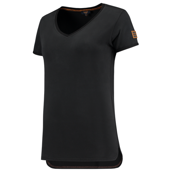 Tricorp T-Shirt Premium V Hals Dames Black