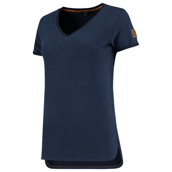 Tricorp T-Shirt Premium V Hals Dames Ink