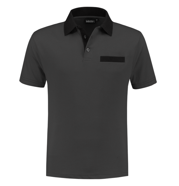 Indushirt Poloshirt Uni Met Borstzak