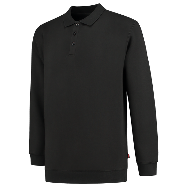 Tricorp Polosweater Boord 60°C Wasbaar Black