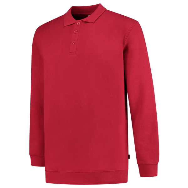 Tricorp Polosweater Boord 60°C Wasbaar Red