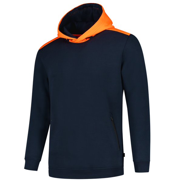 Tricorp Sweater High Vis Capuchon Ink-Fluor Orange