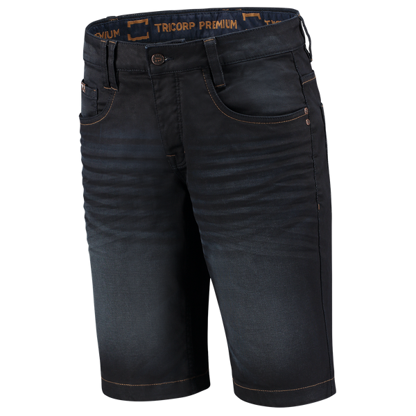 Tricorp Jeans Premium Stretch Kort Denimblue