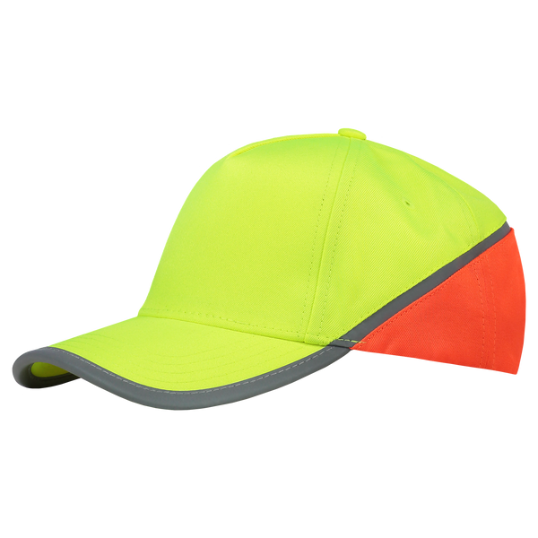 Tricorp Cap Verkeersregelaar Fluor Orange-Yellow (2 stuks)