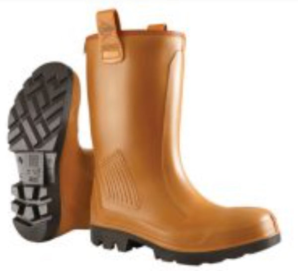 Dunlop Purofort C462743 Rig-Air Ongevoerd S5 Hoog Bruin Werklaars