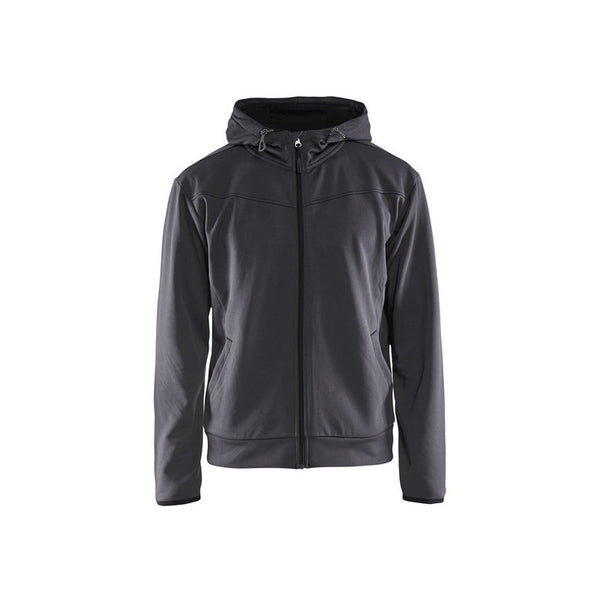 Blaklader hoodie met rits 3363-2526 Medium Grijs/Zwart