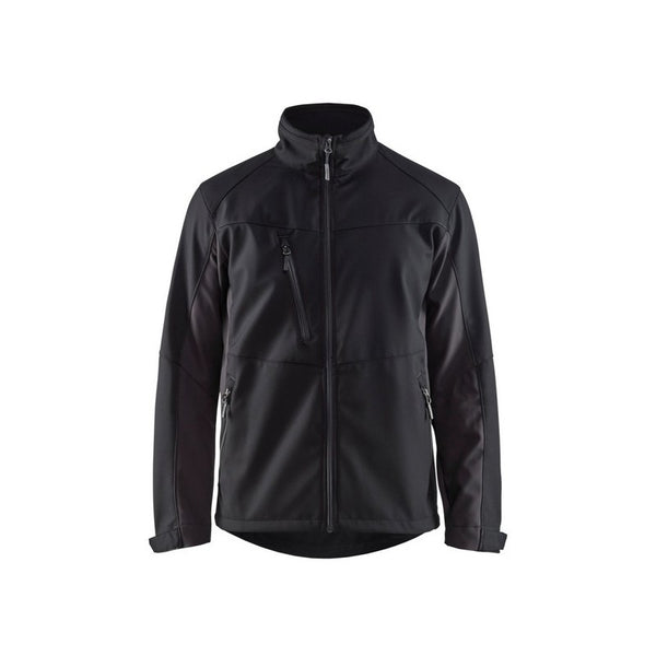 Blaklader softshell jack 4950-2516 Zwart/Donkergrijs