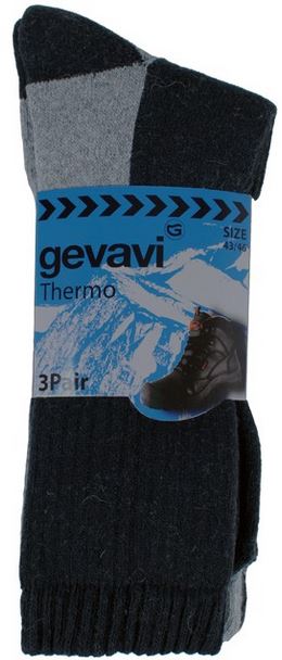 Gevavi Thermo Sokken GW83 3 Paar