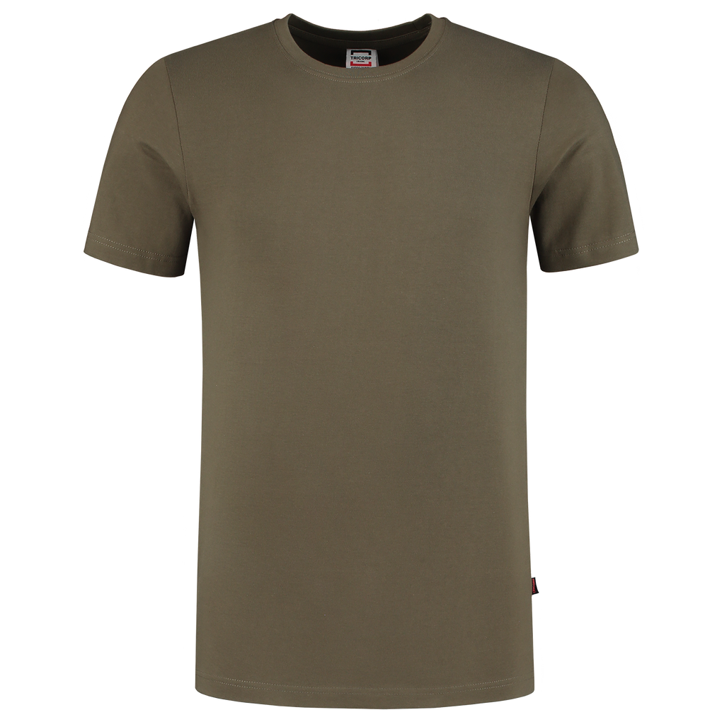 Tricorp T-Shirt Slim Fit Army (2 stuks)