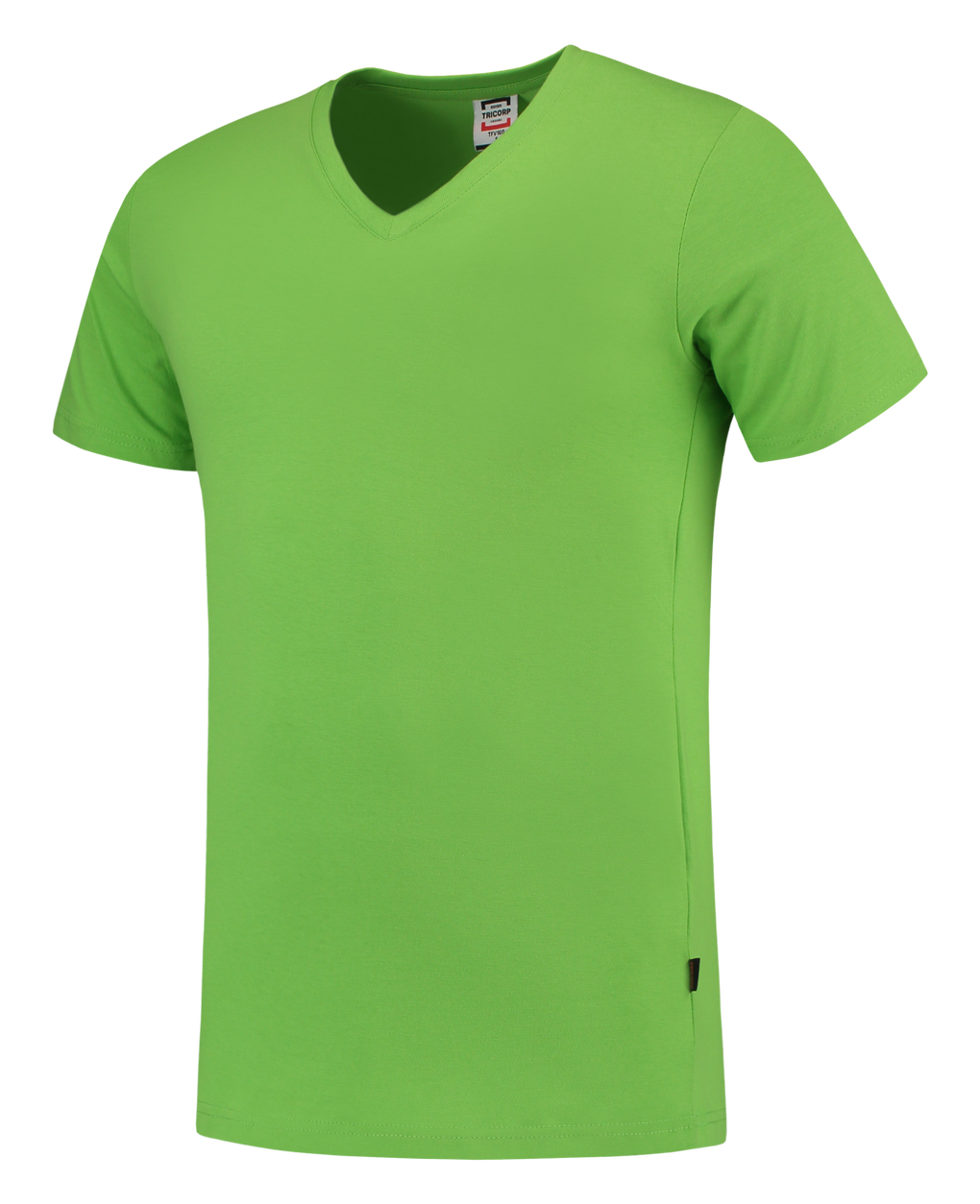 Tricorp T-Shirt V Hals Slim Fit Lime (2 stuks)