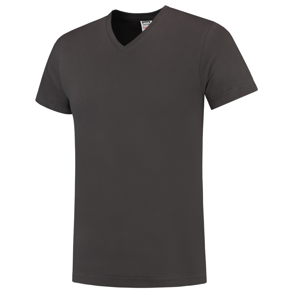 Tricorp T-Shirt V Hals Slim Fit Darkgrey (2 stuks)