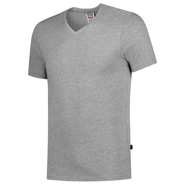 Tricorp T-Shirt V Hals Slim Fit Greymelange (2 stuks)