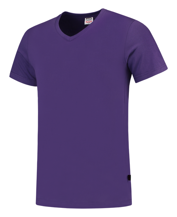 Tricorp T-Shirt V Hals Slim Fit Purple (2 stuks)