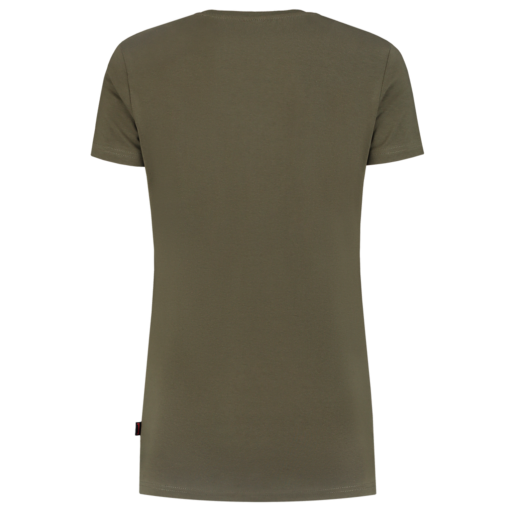 Tricorp T-Shirt V Hals Slim Fit Dames Army (2 stuks)