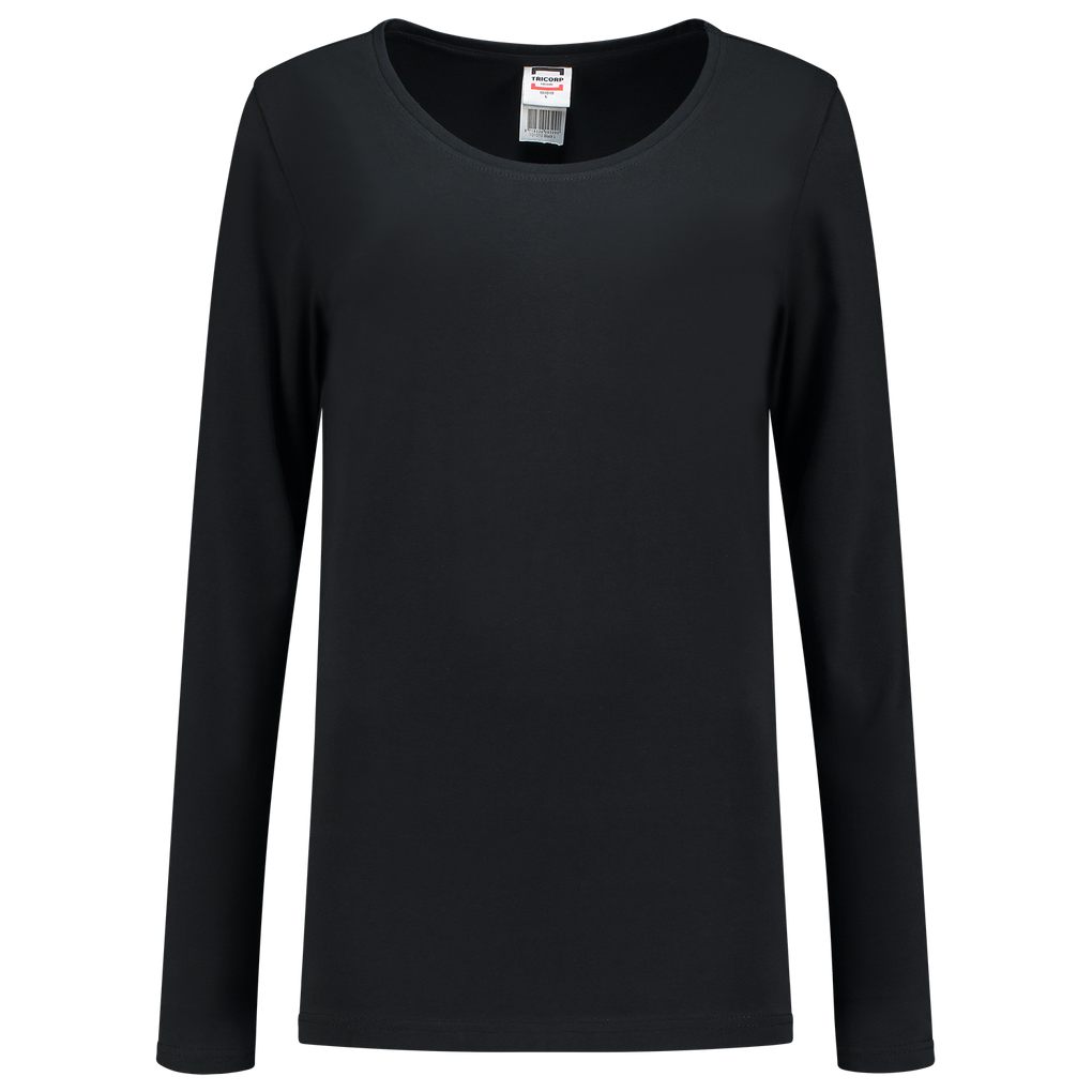 Tricorp T-Shirt Lange Mouw Dames Black