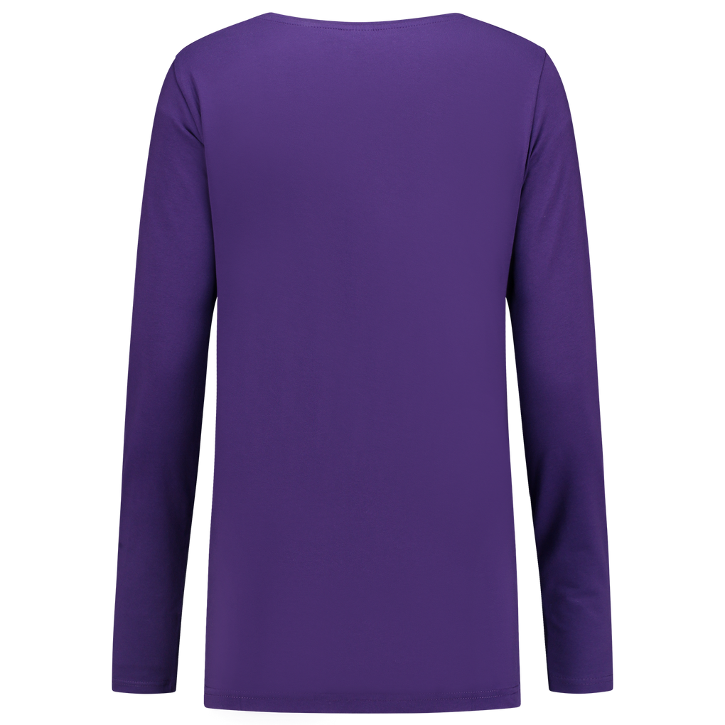 Tricorp T-Shirt Lange Mouw Dames Purple