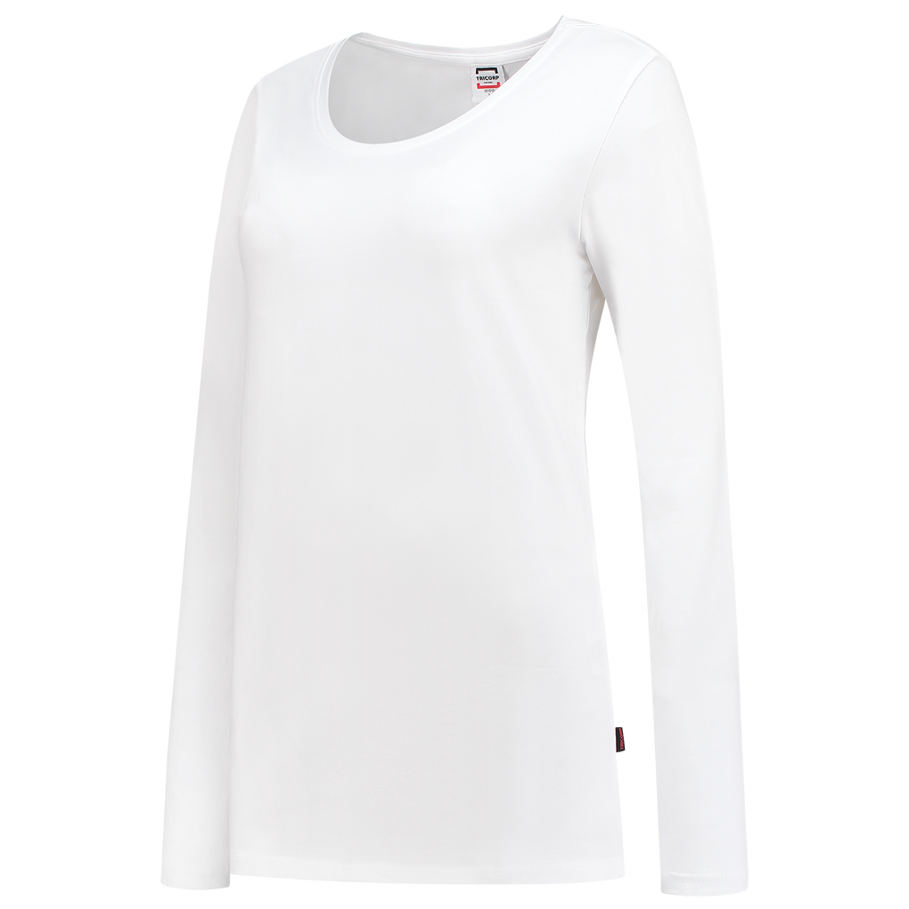 Tricorp T-Shirt Lange Mouw Dames White