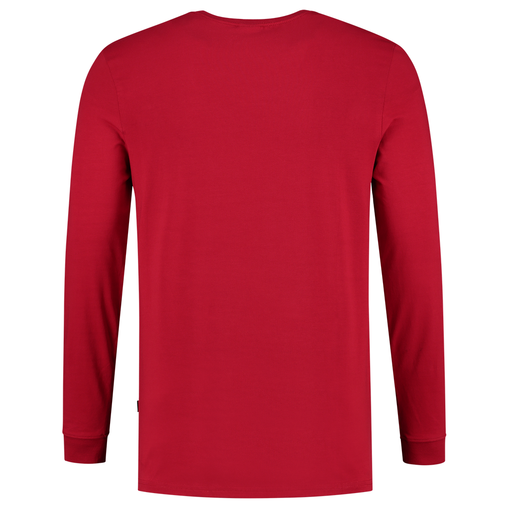 Tricorp T-Shirt Lange Mouw 60°C Wasbaar Red