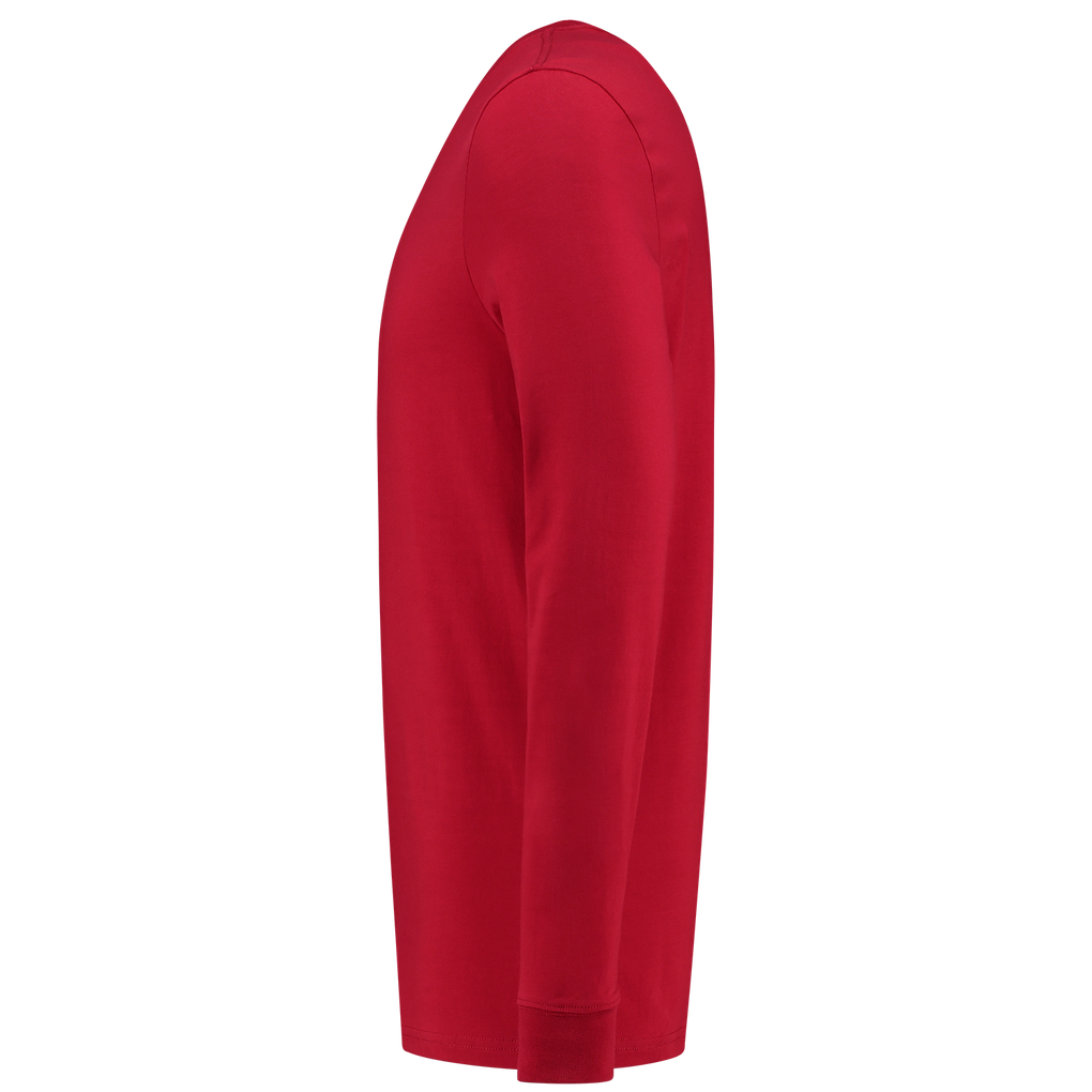 Tricorp T-Shirt Lange Mouw 60°C Wasbaar Red