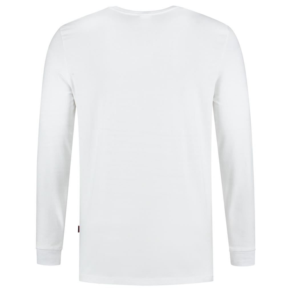 Tricorp T-Shirt Lange Mouw 60°C Wasbaar White