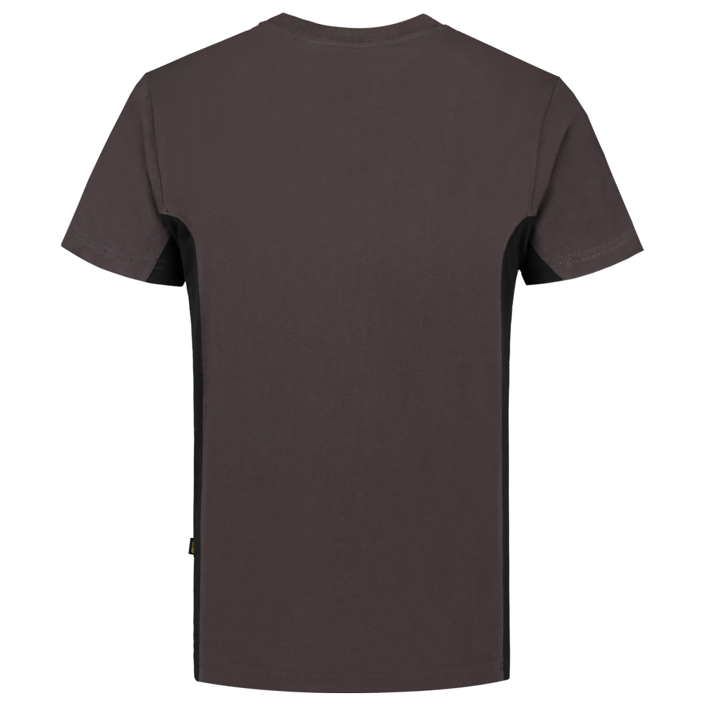 Tricorp T-Shirt Bicolor Borstzak Darkgrey-Black