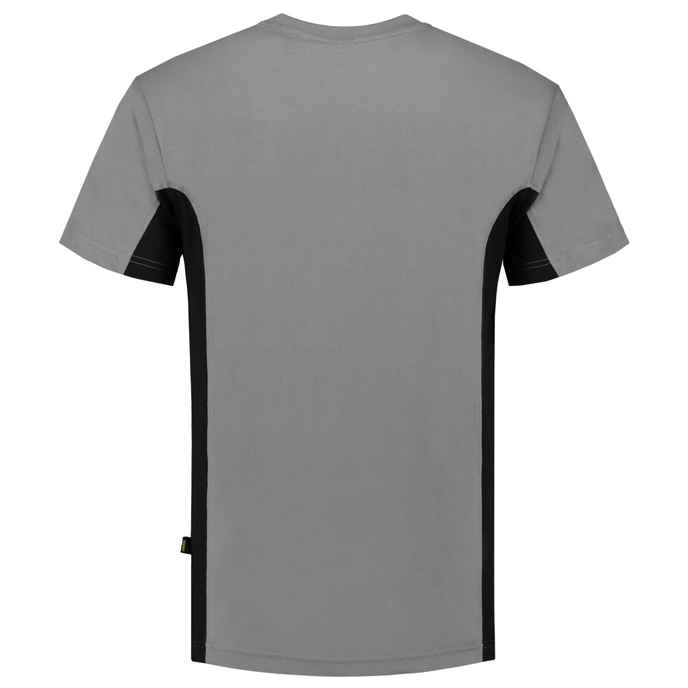 Tricorp T-Shirt Bicolor Borstzak Grey-Black