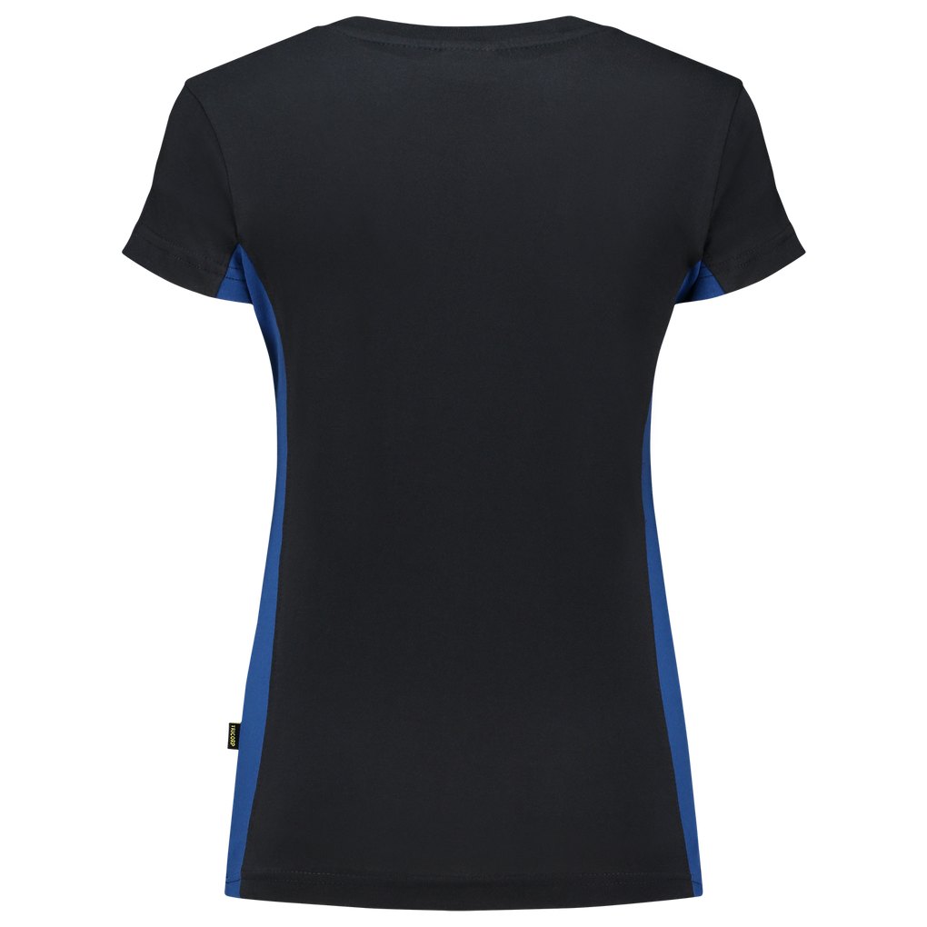 Tricorp T-Shirt Bicolor Dames Navy-Royalblue