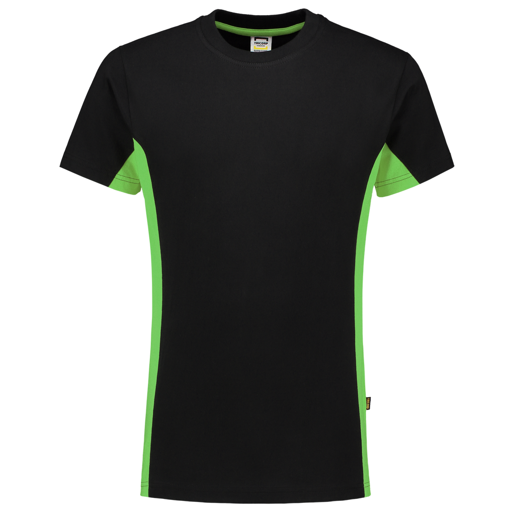 Tricorp T-Shirt Bicolor Black-Lime