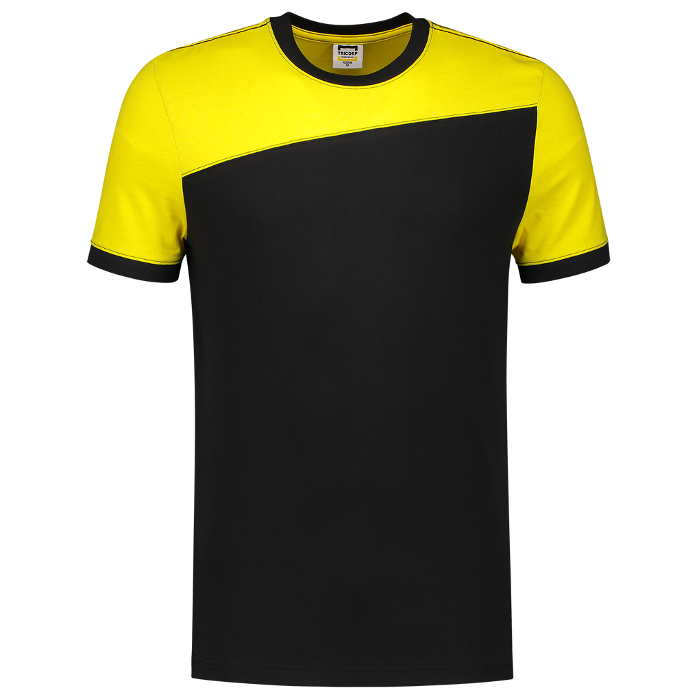Tricorp T-Shirt Bicolor Naden Black-Yellow