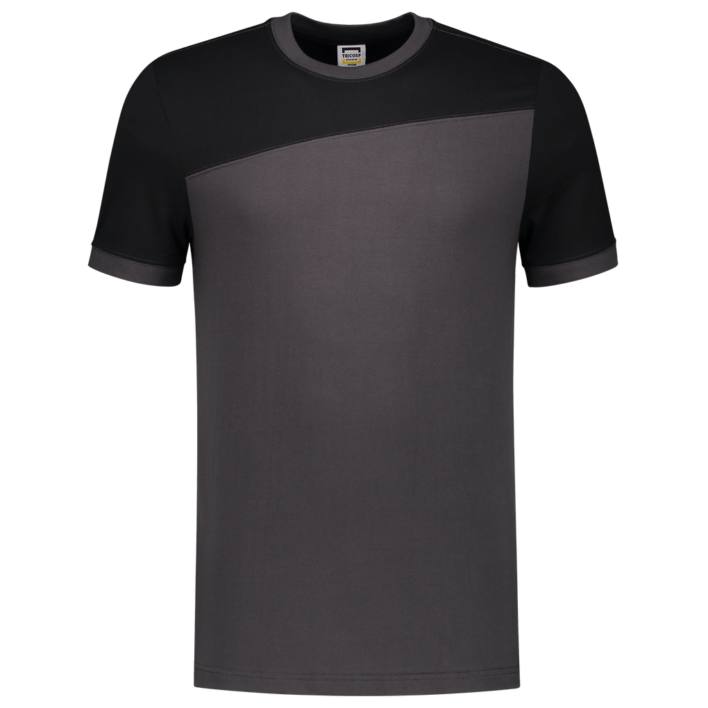 Tricorp T-Shirt Bicolor Naden Darkgrey-Black