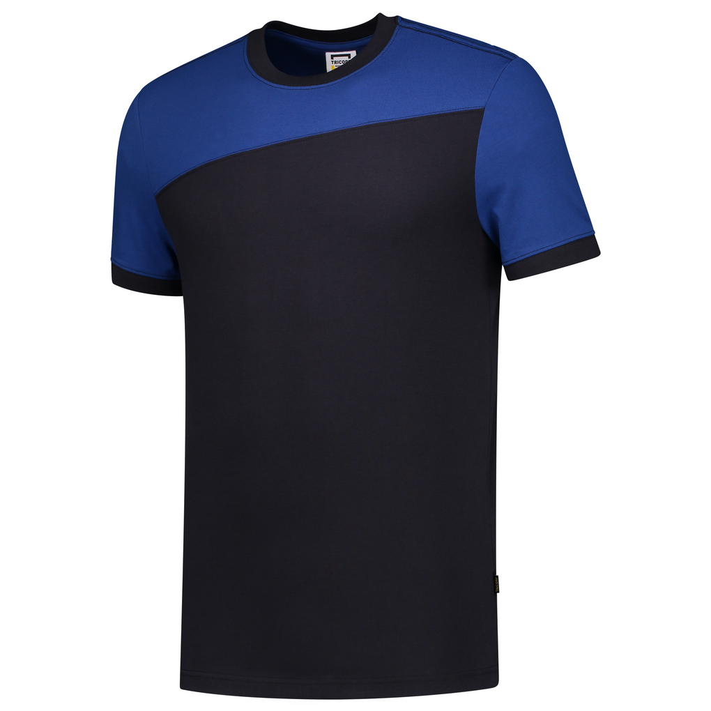 Tricorp T-Shirt Bicolor Naden Navy-Royalblue