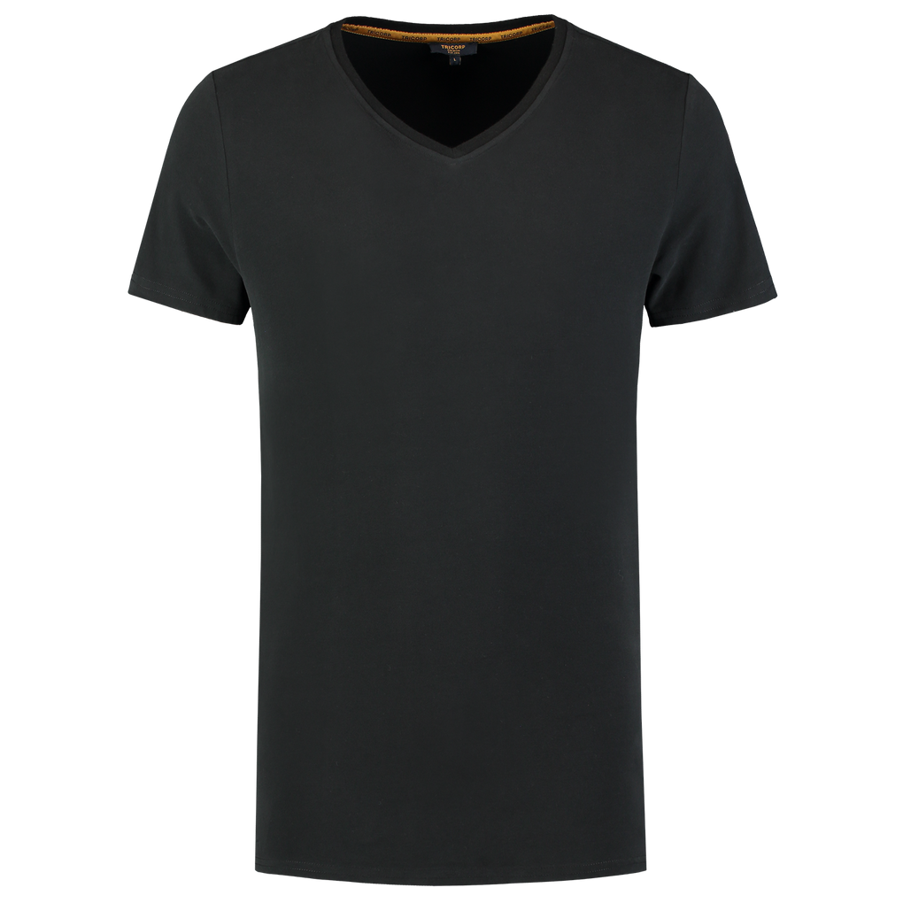 Tricorp T-Shirt Premium V Hals Heren Black