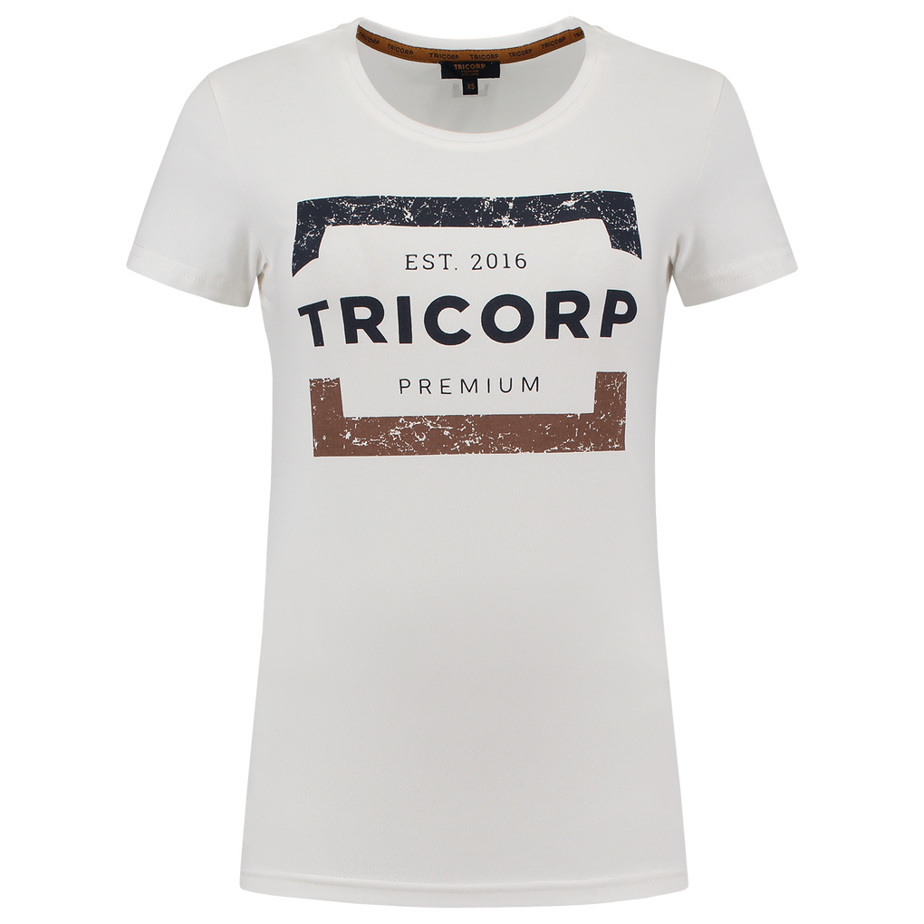 Tricorp T-Shirt Premium Dames White