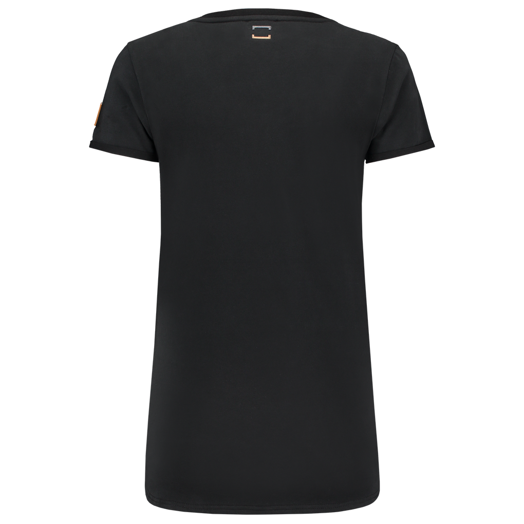 Tricorp T-Shirt Premium V Hals Dames Black