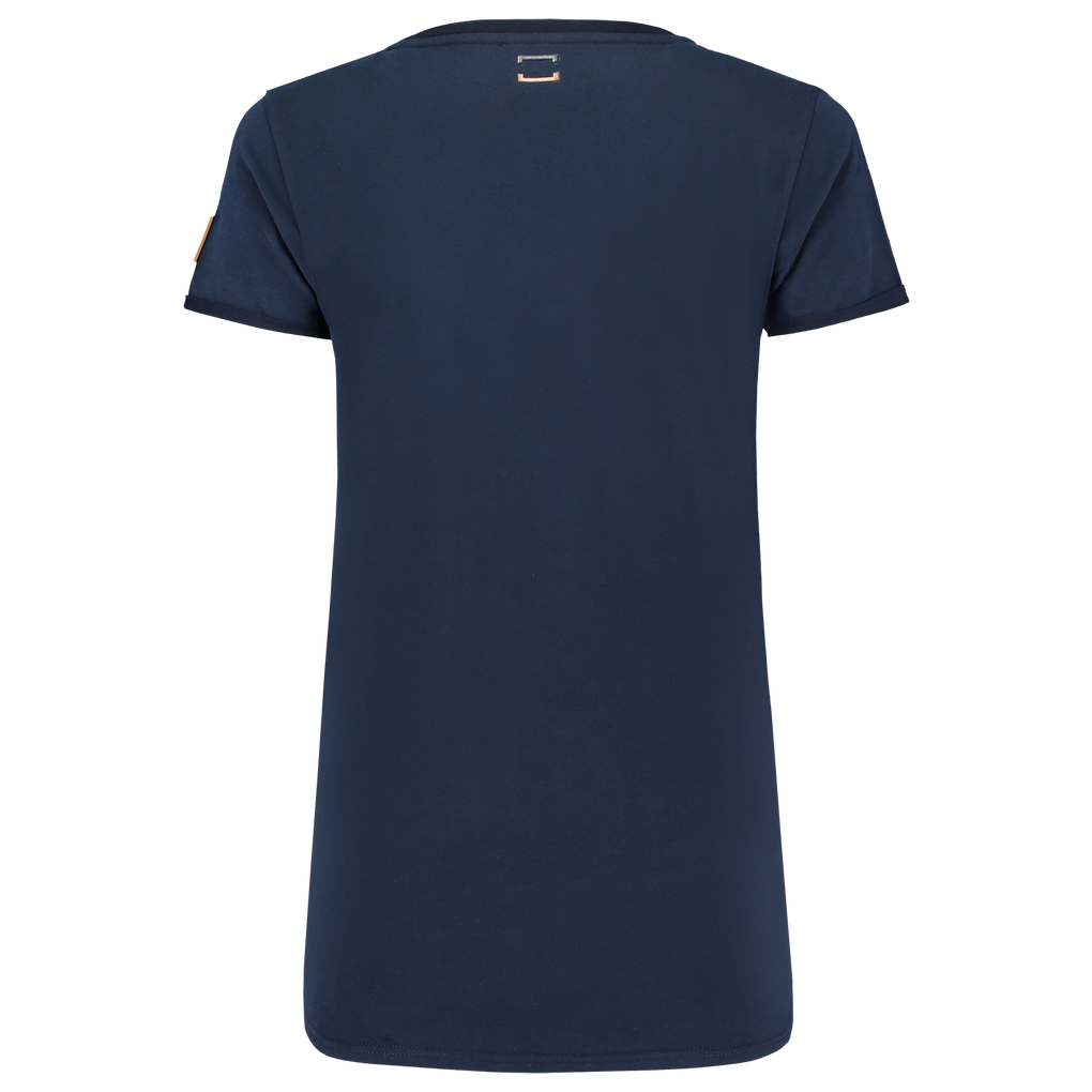 Tricorp T-Shirt Premium V Hals Dames Ink
