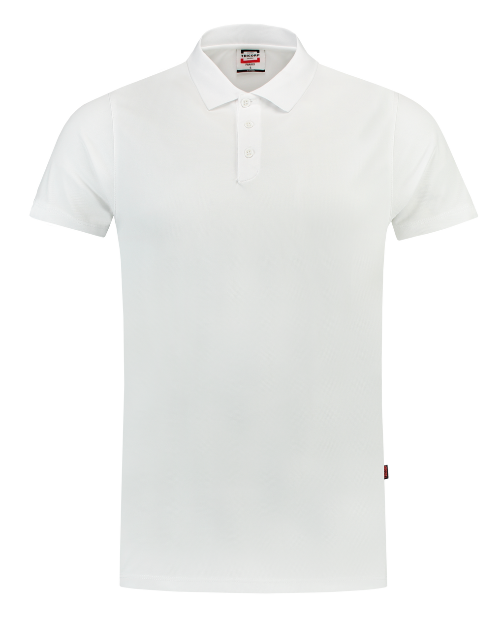Tricorp Poloshirt Cooldry Bamboe Slim Fit White