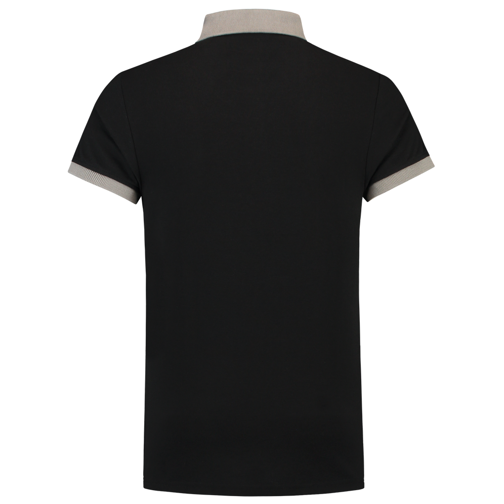 Tricorp Poloshirt Bicolor Slim Fit Black-Grey