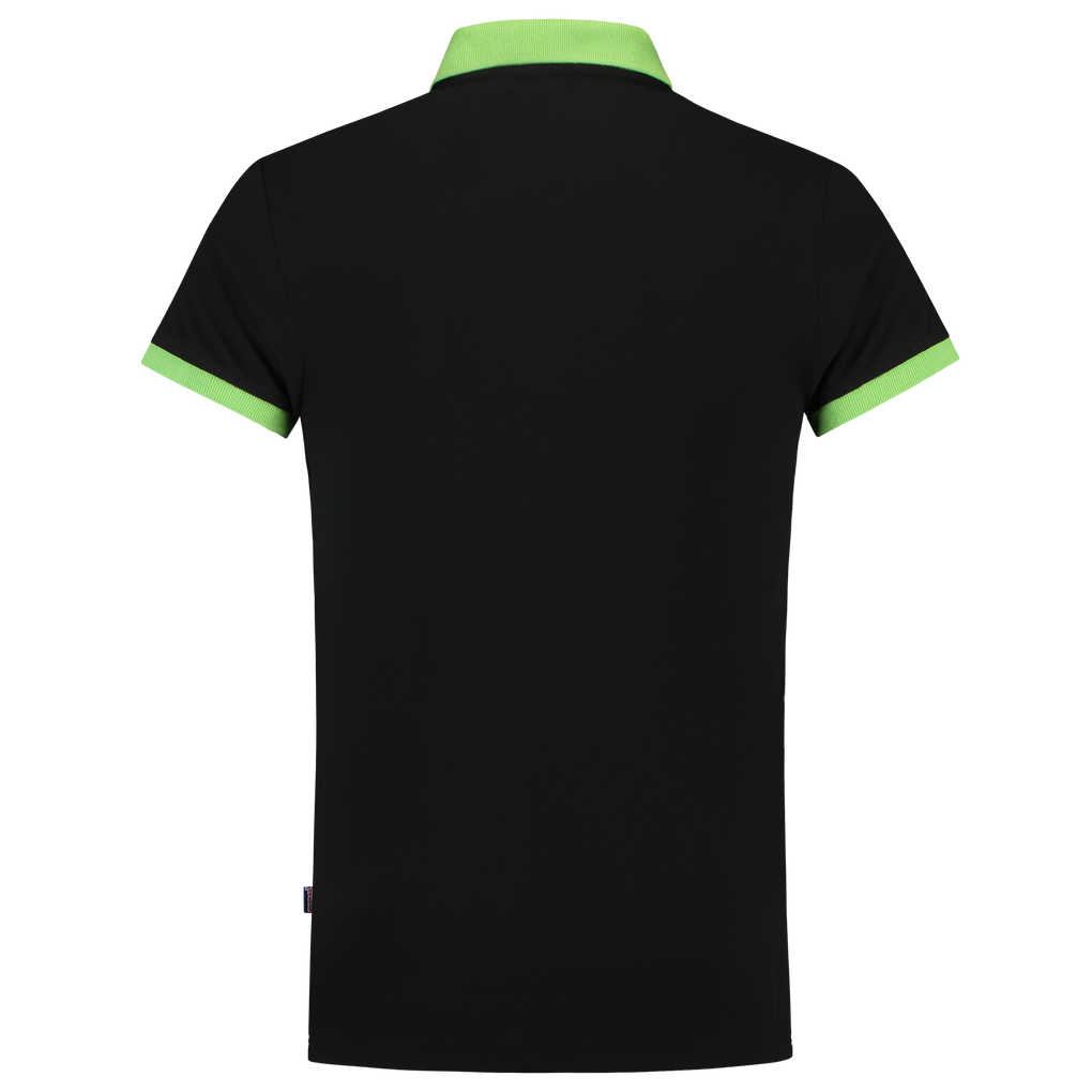 Tricorp Poloshirt Bicolor Slim Fit Black-Lime