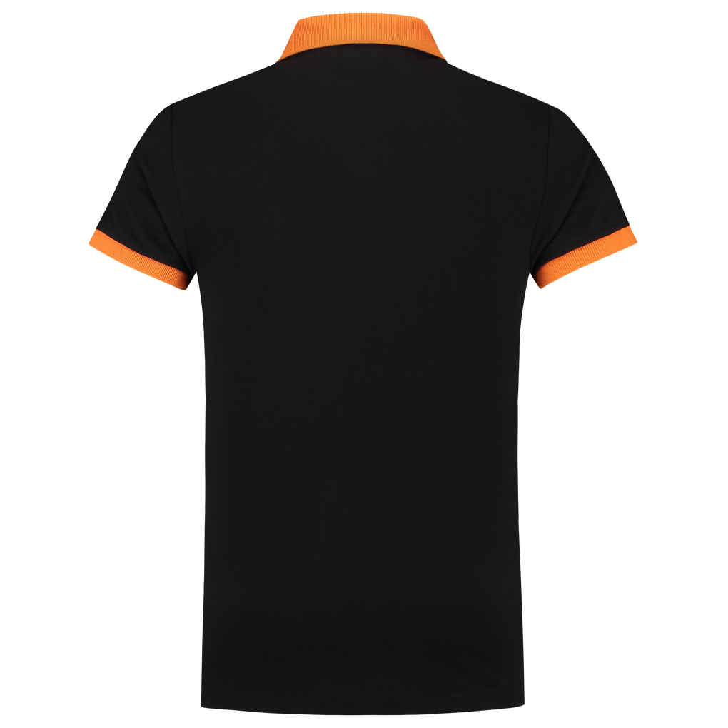 Tricorp Poloshirt Bicolor Slim Fit Black-Orange