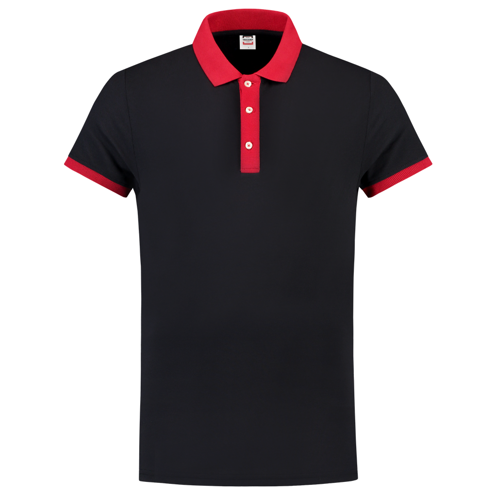 Tricorp Poloshirt Bicolor Slim Fit Navy-Red