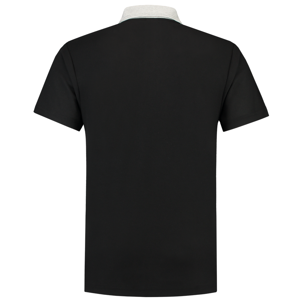 Tricorp Poloshirt Contrast Black-Grey